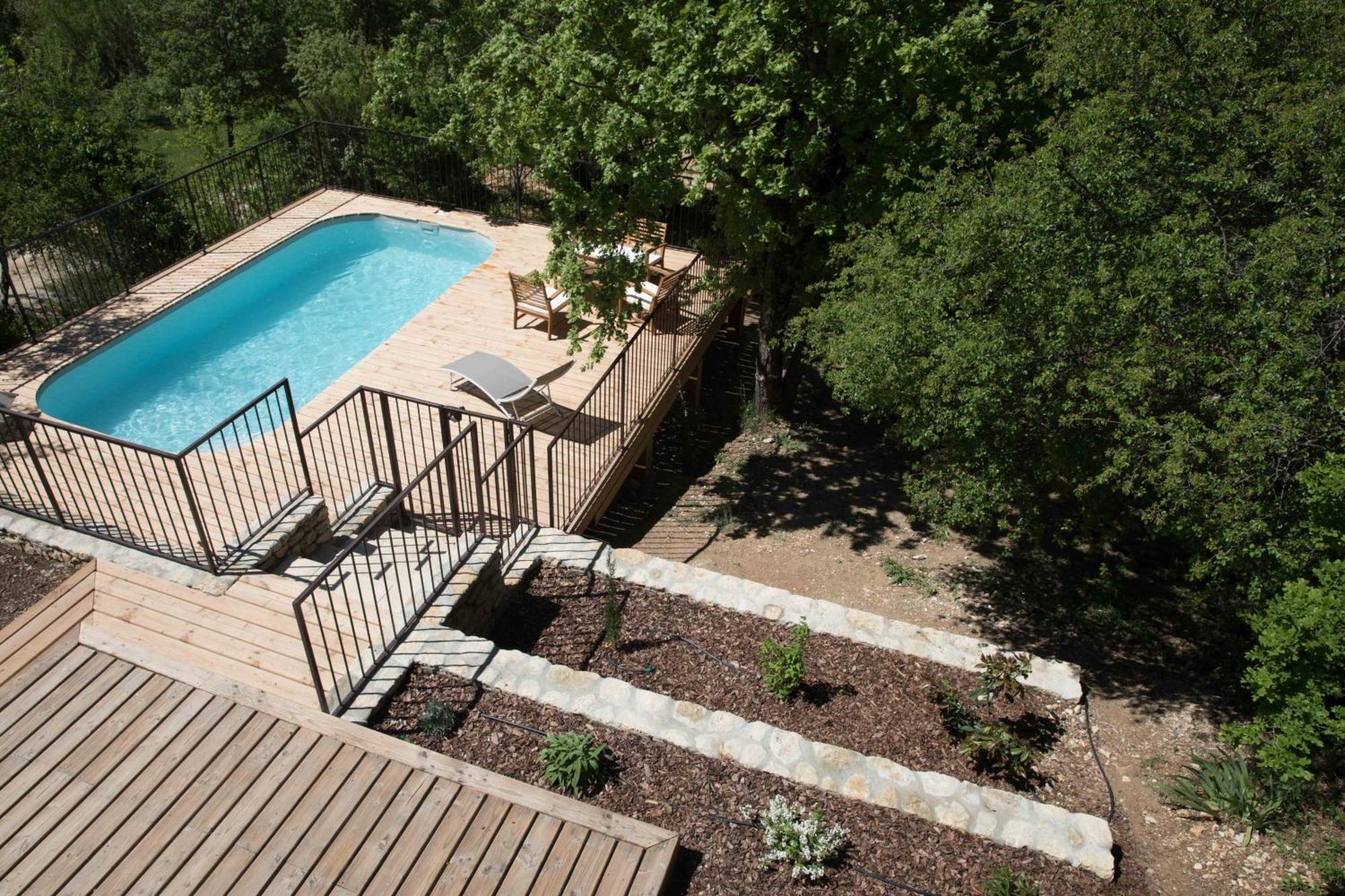 Villa La Source à Saint-Saturnin-lès-Apt Extérieur photo